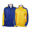 Men's or Ladies' Microfiber Jacket w/ Mesh Lined Body - 25 Day Custom Overseas Express